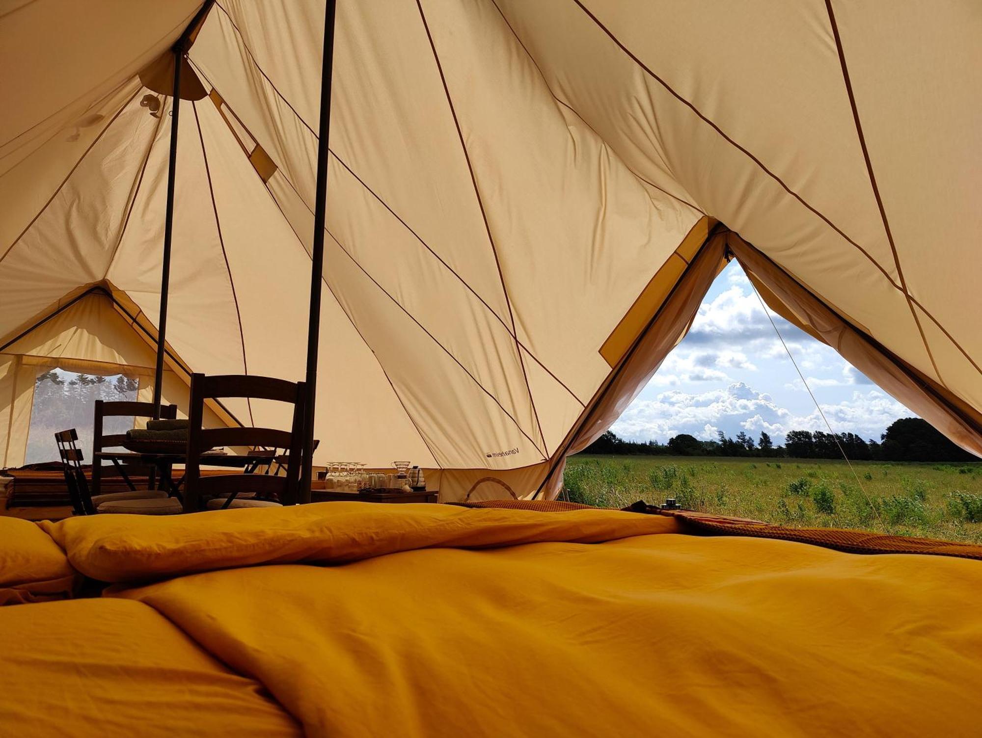 Under Canvas Bornholm Ostermarie Ngoại thất bức ảnh