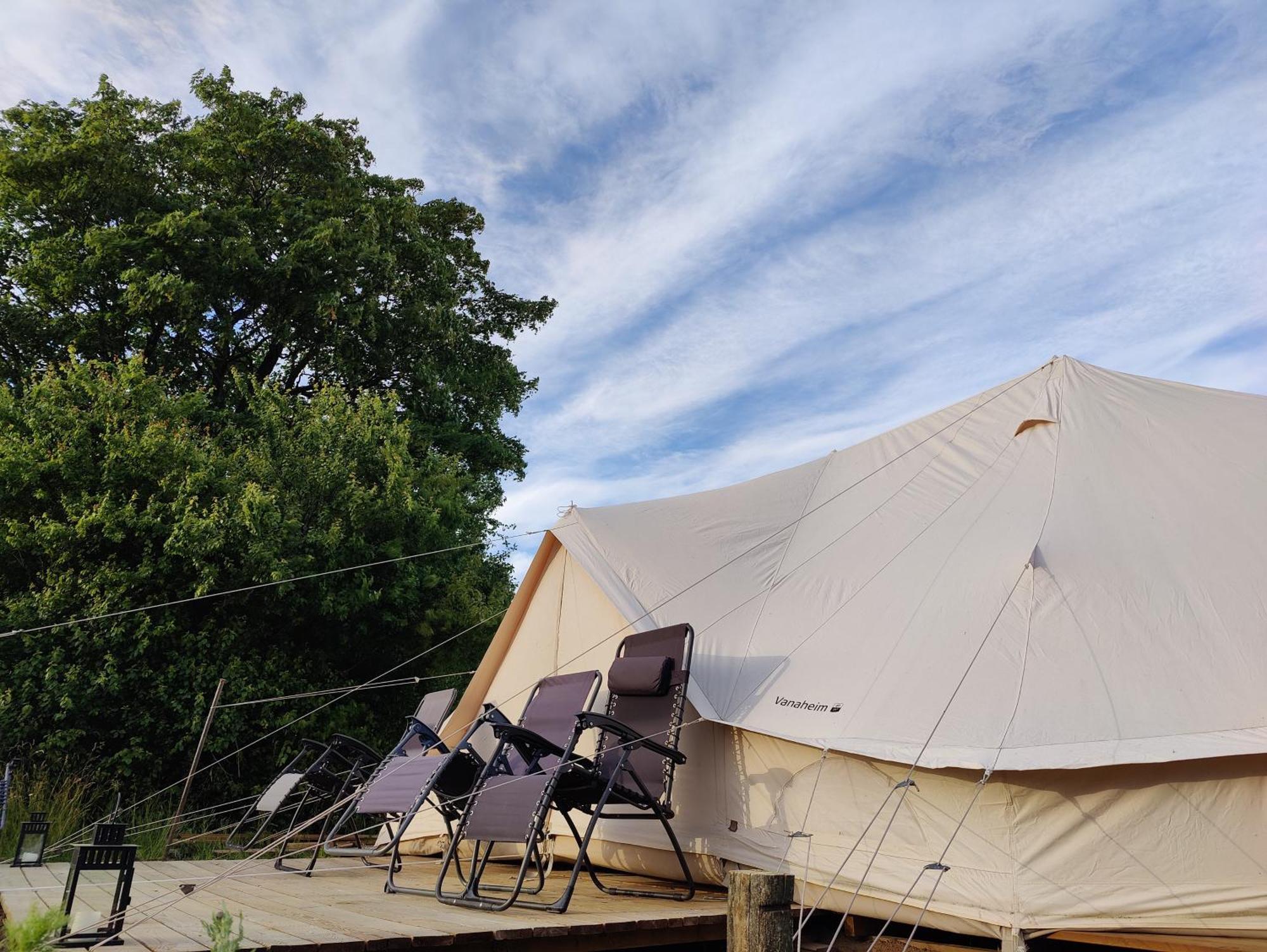 Under Canvas Bornholm Ostermarie Ngoại thất bức ảnh