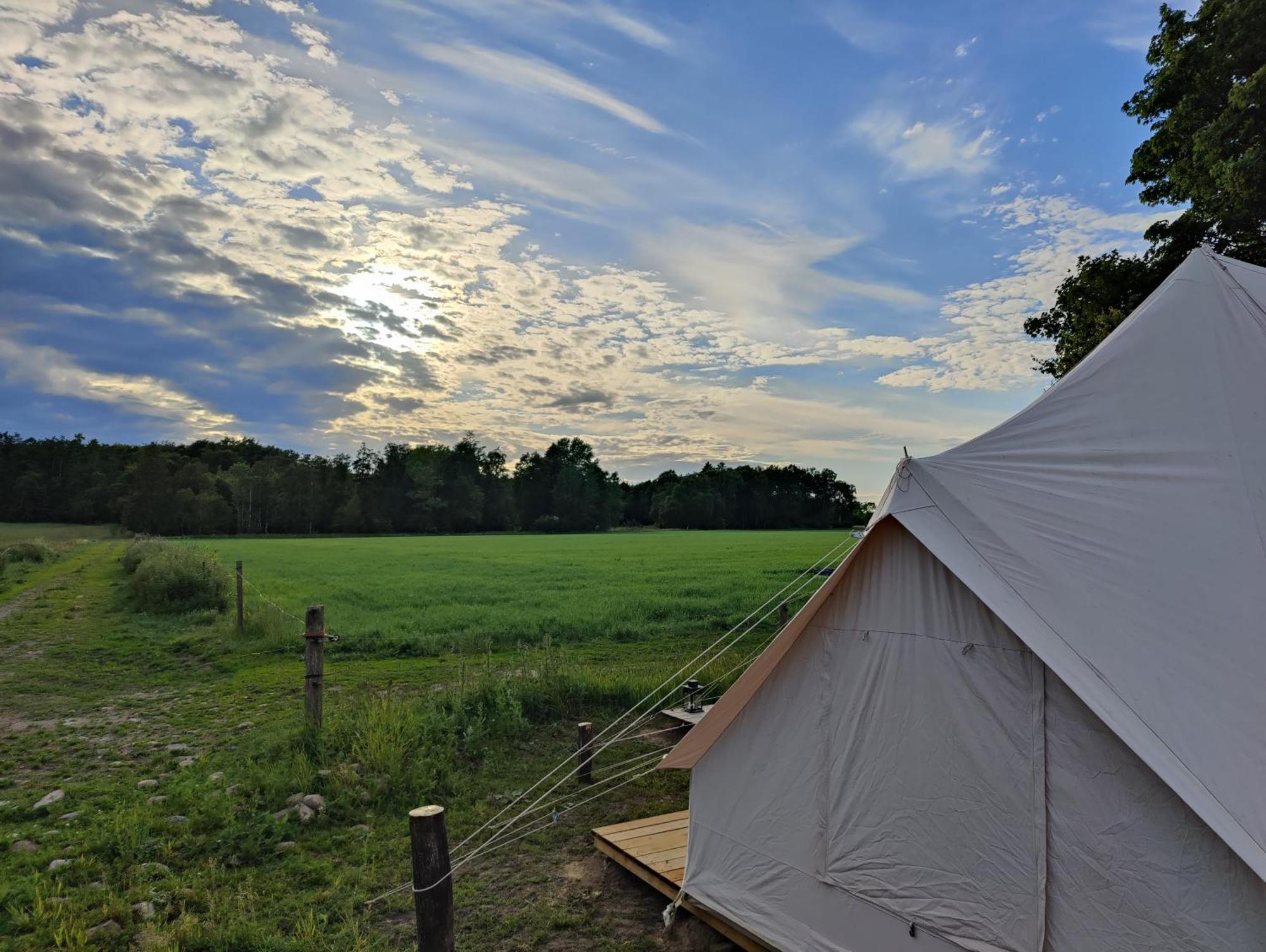 Under Canvas Bornholm Ostermarie Ngoại thất bức ảnh