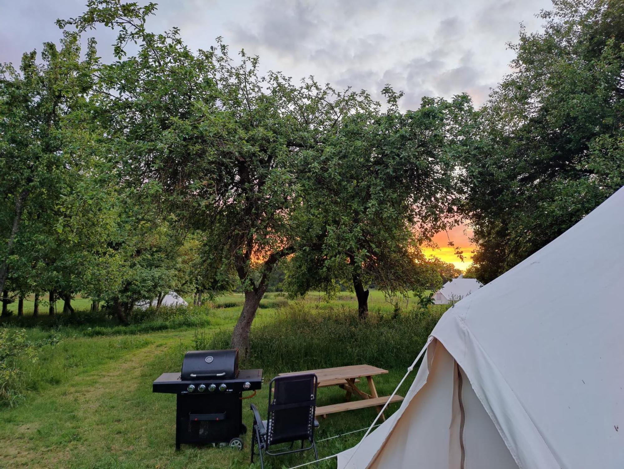 Under Canvas Bornholm Ostermarie Ngoại thất bức ảnh