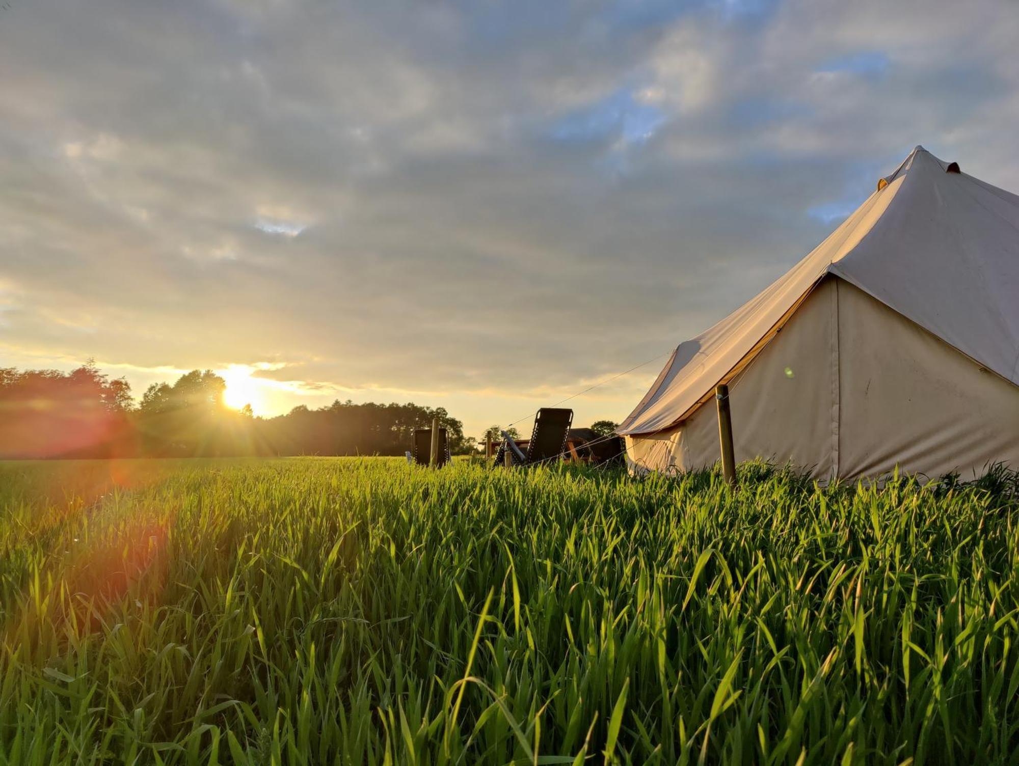 Under Canvas Bornholm Ostermarie Ngoại thất bức ảnh