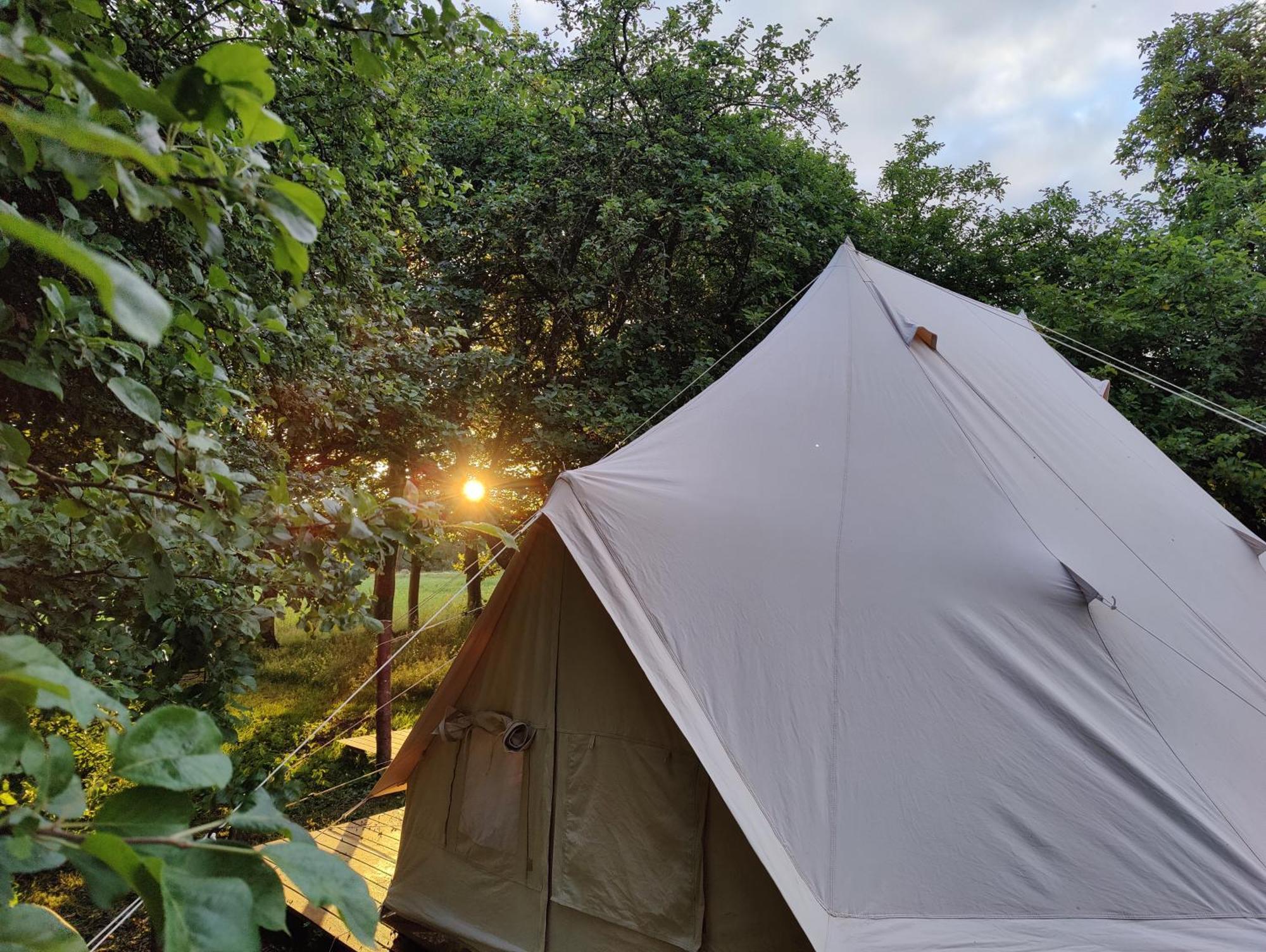 Under Canvas Bornholm Ostermarie Ngoại thất bức ảnh