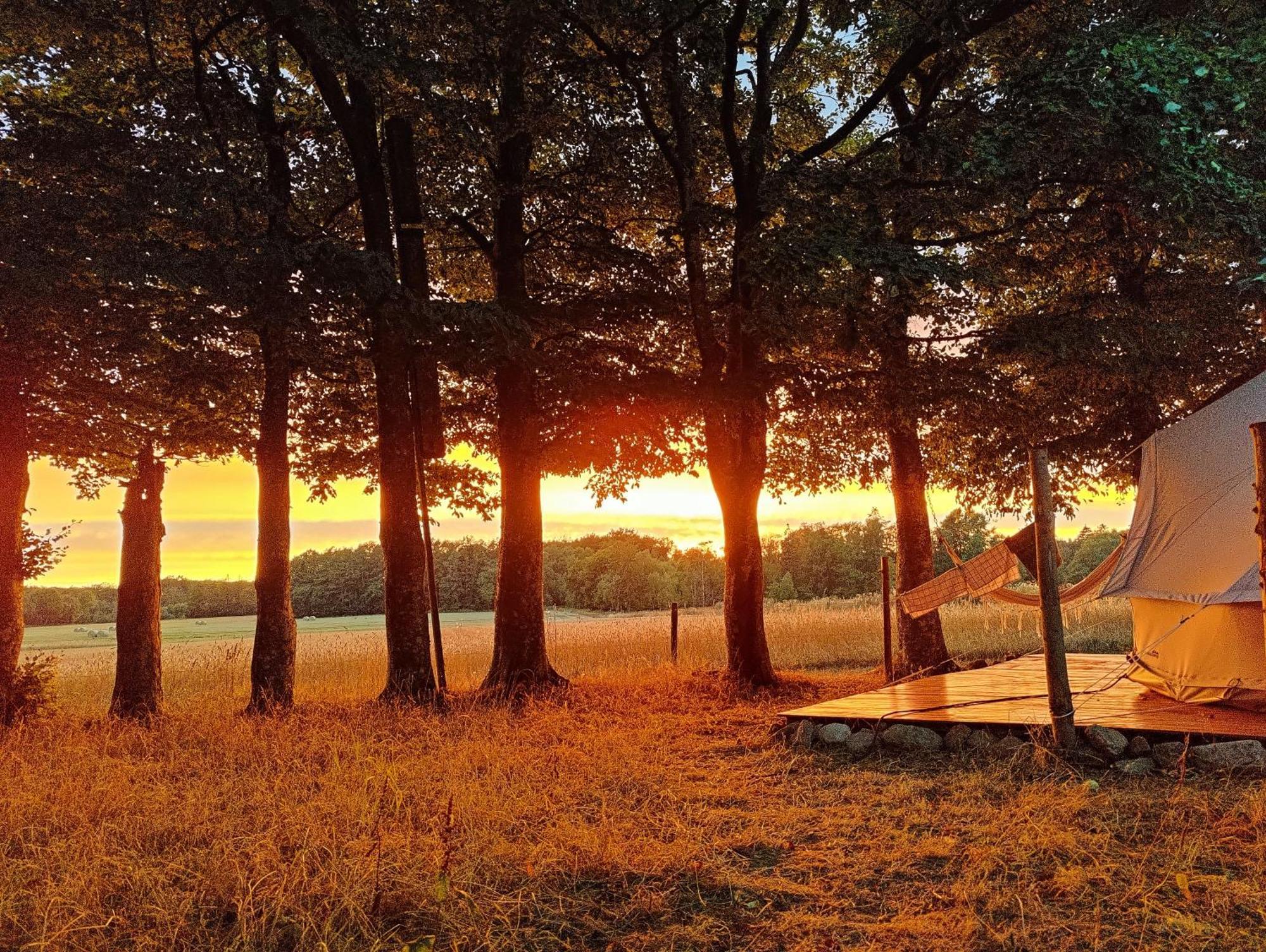 Under Canvas Bornholm Ostermarie Ngoại thất bức ảnh